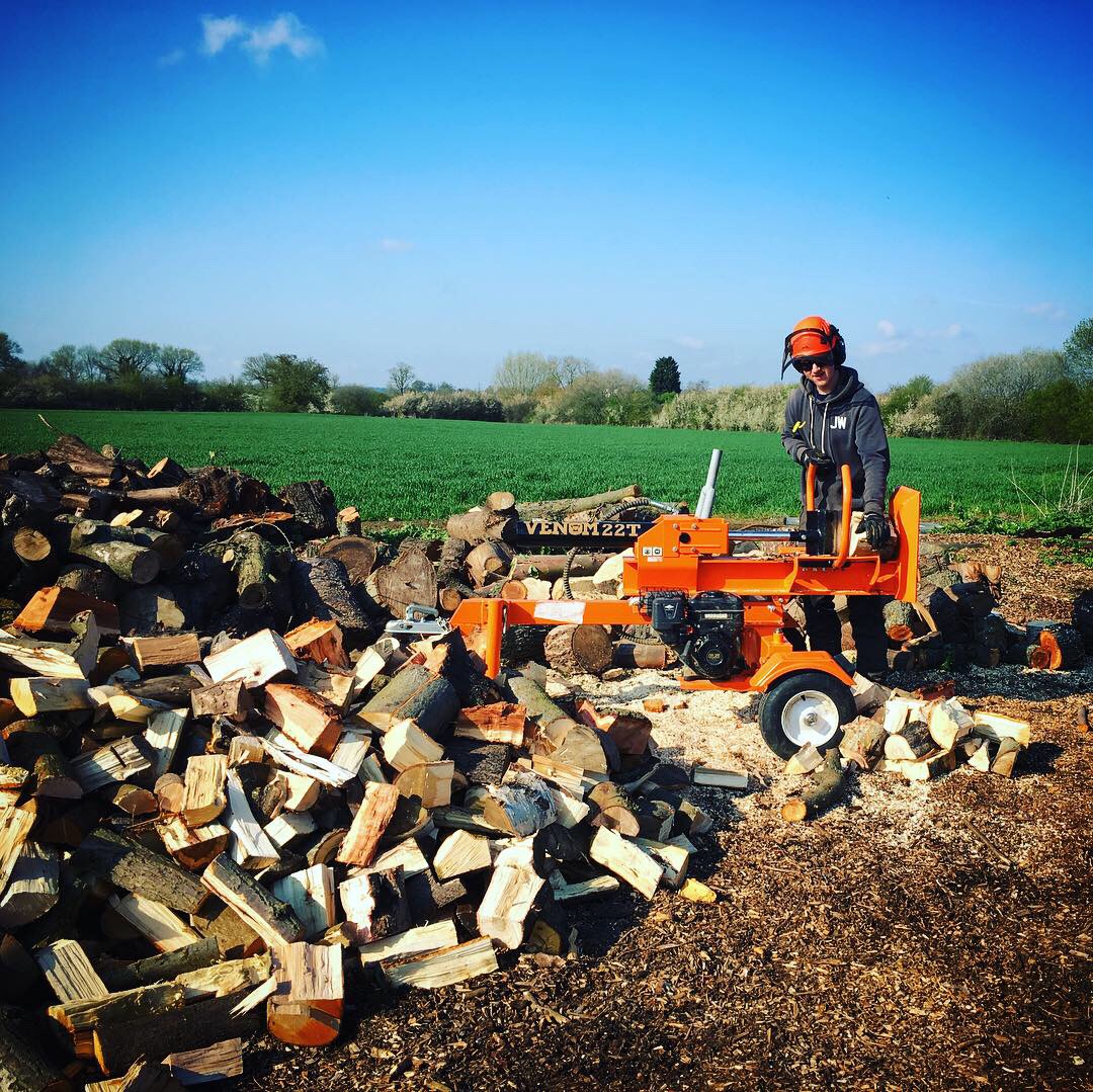 AJB Tree Care - Log Splitting Firewood Service